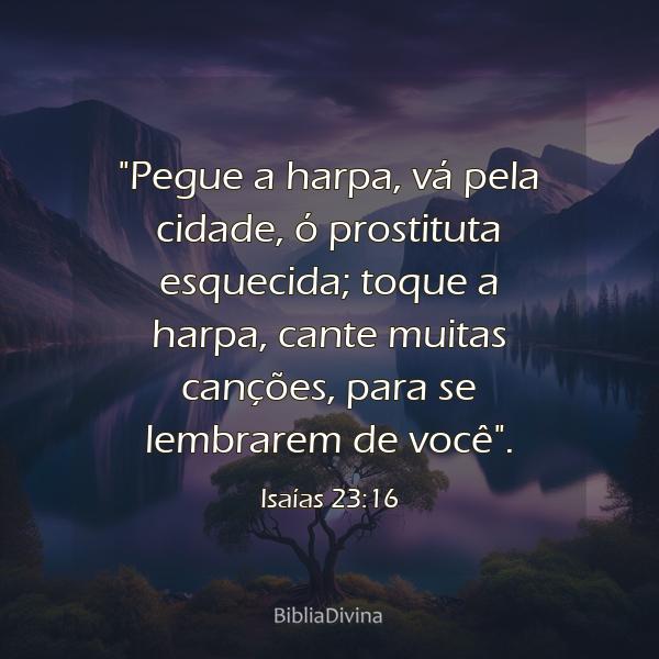 Isaías 23:16