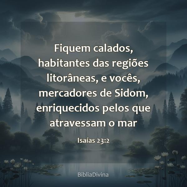 Isaías 23:2