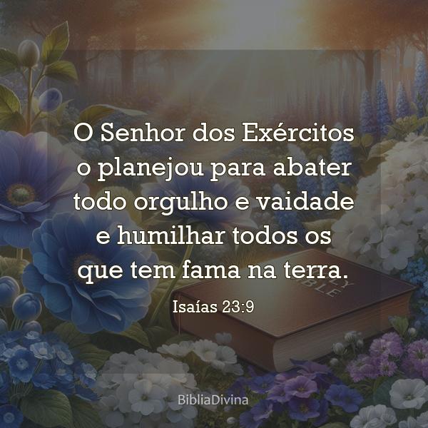 Isaías 23:9