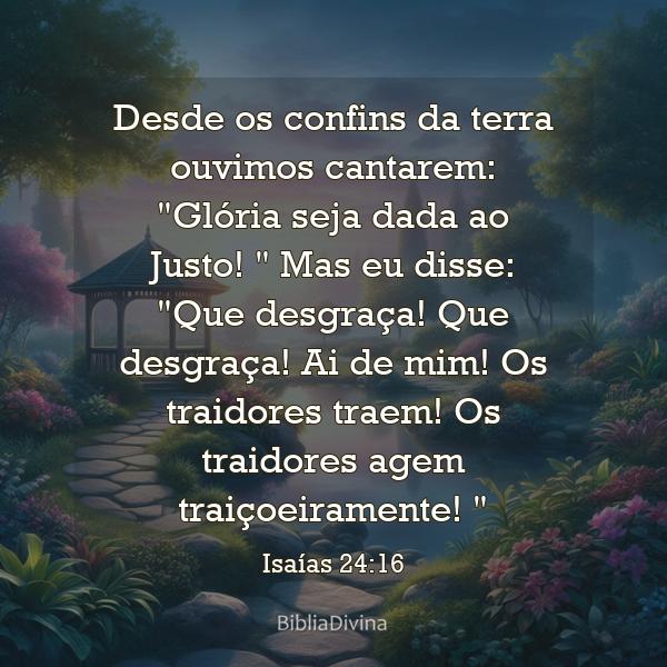 Isaías 24:16