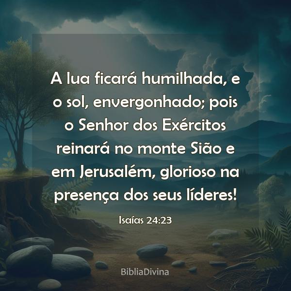 Isaías 24:23