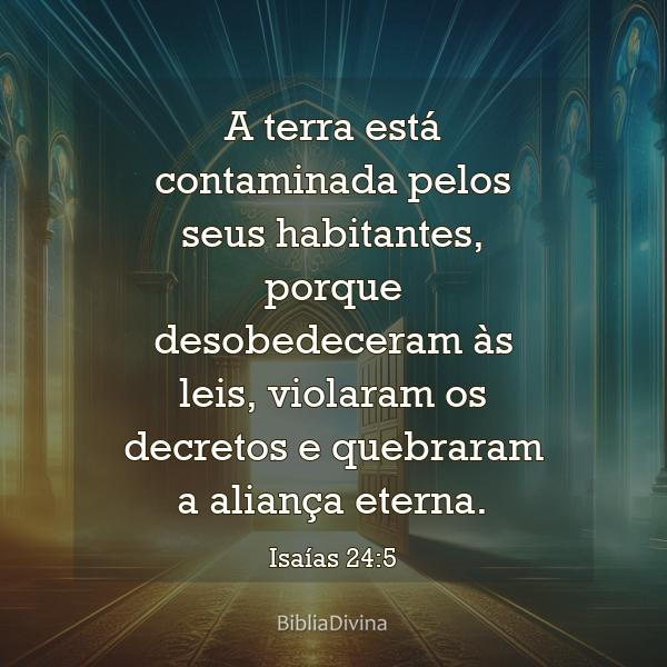 Isaías 24:5