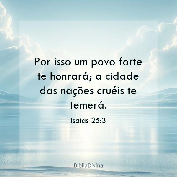 Isaías 25:3