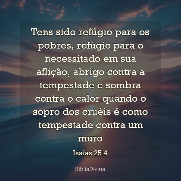 Isaías 25:4