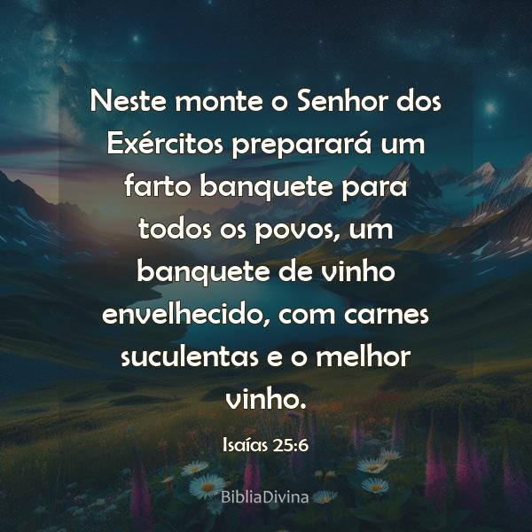 Isaías 25:6