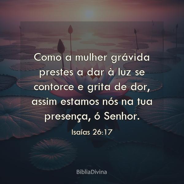 Isaías 26:17