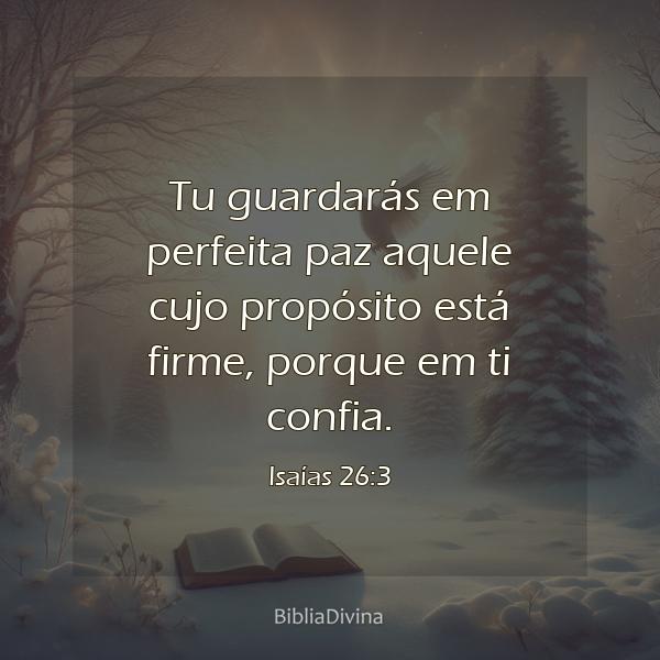 Isaías 26:3