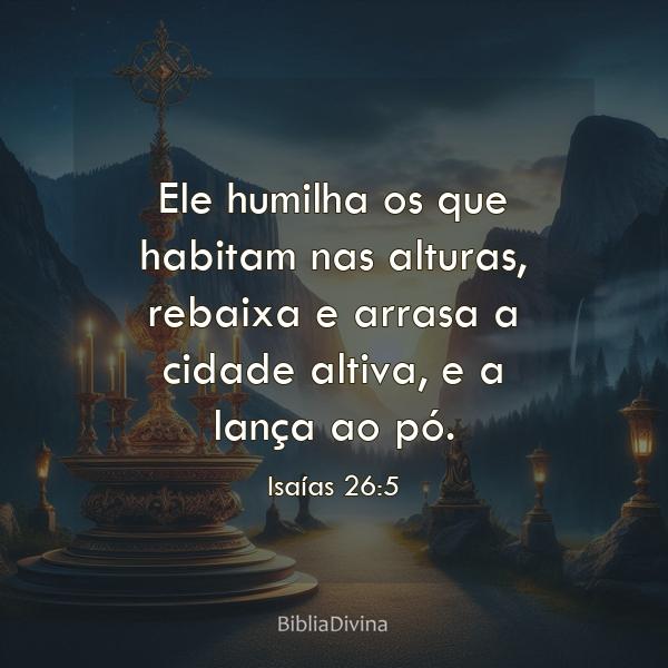 Isaías 26:5