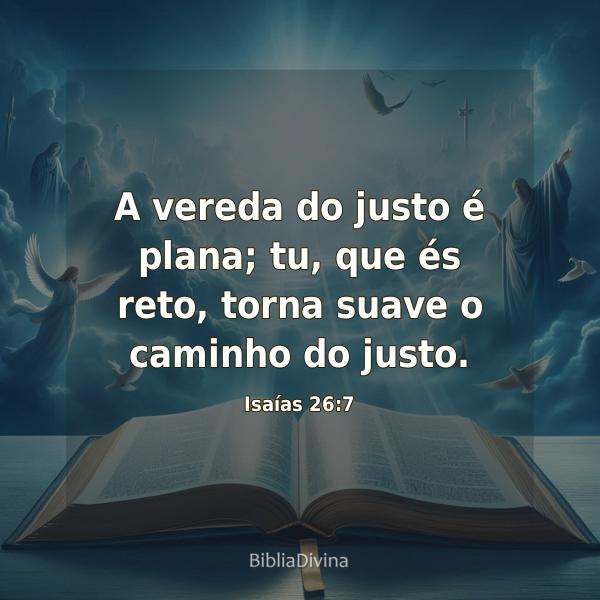 Isaías 26:7