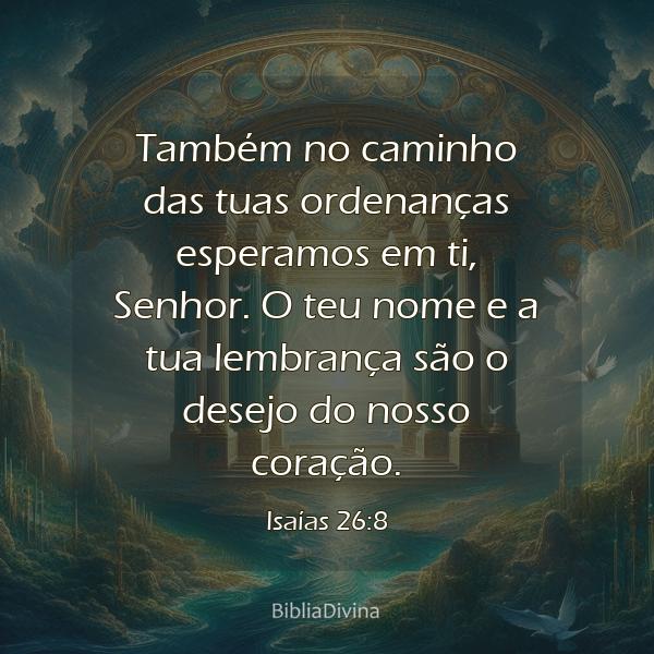 Isaías 26:8