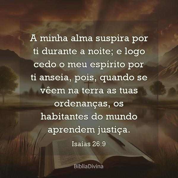 Isaías 26:9