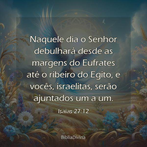 Isaías 27:12