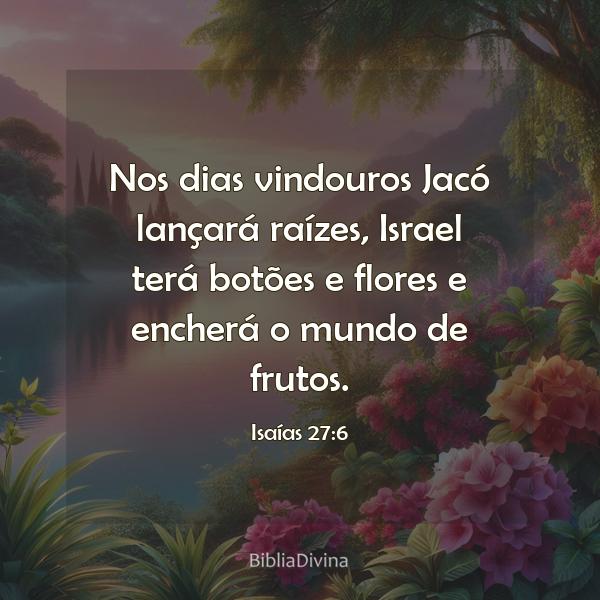 Isaías 27:6