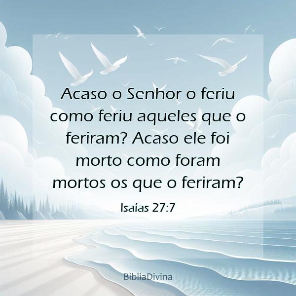 Isaías 27:7