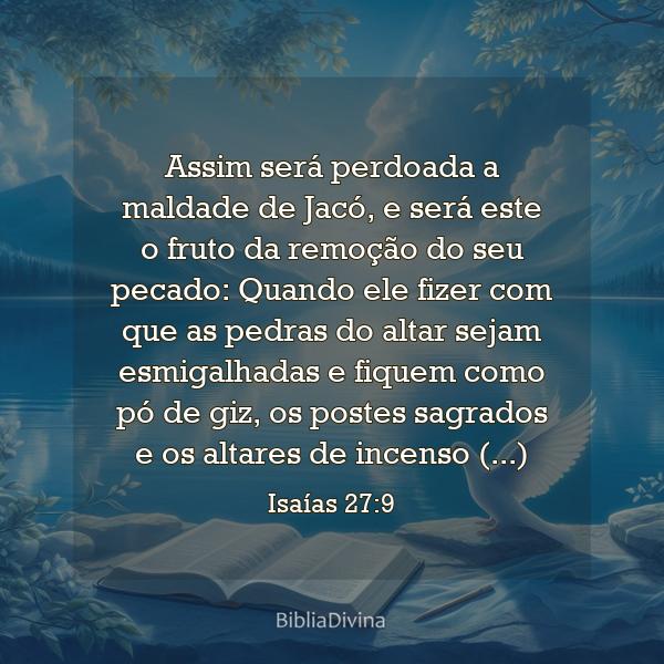 Isaías 27:9