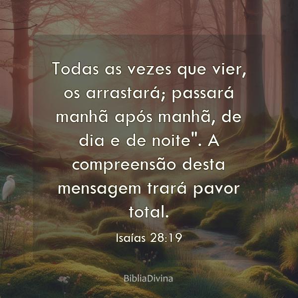 Isaías 28:19