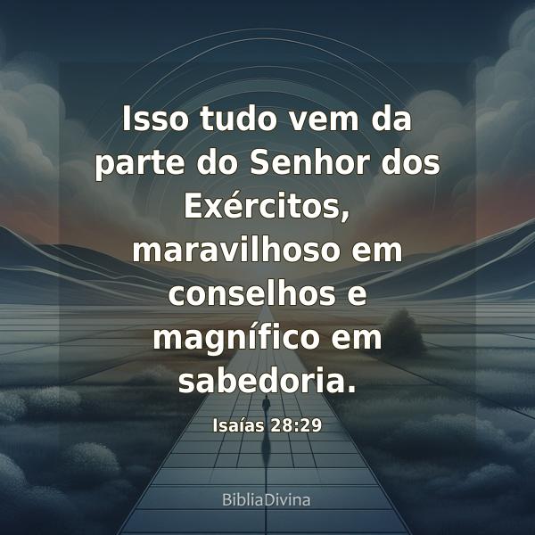 Isaías 28:29