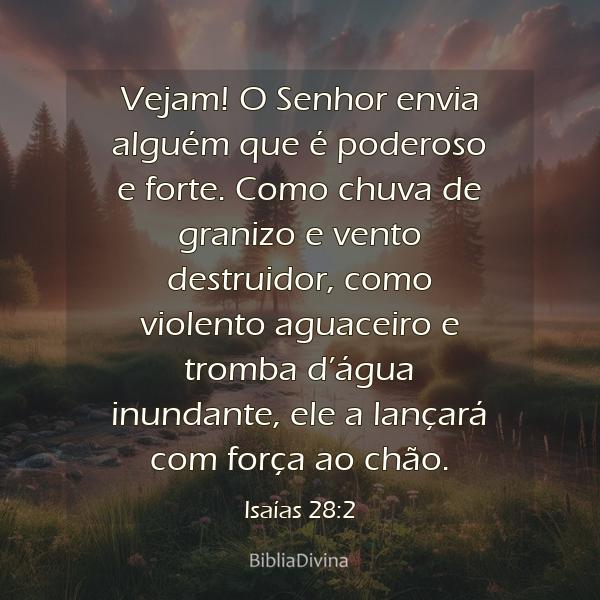 Isaías 28:2