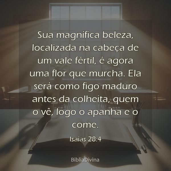 Isaías 28:4