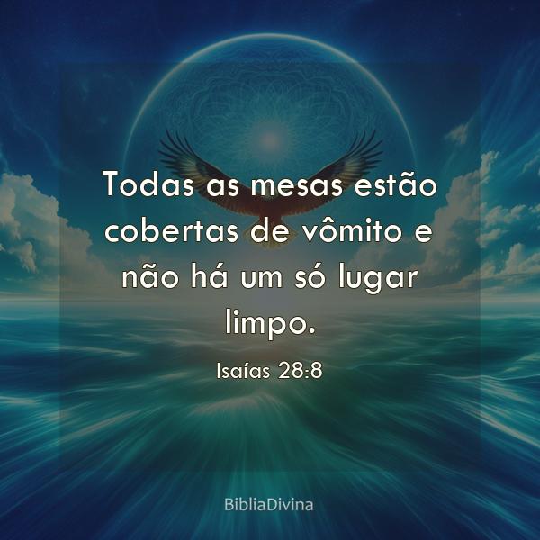 Isaías 28:8