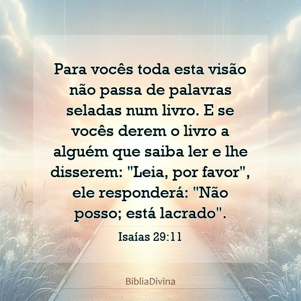 Isaías 29:11