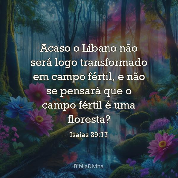 Isaías 29:17