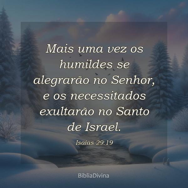 Isaías 29:19