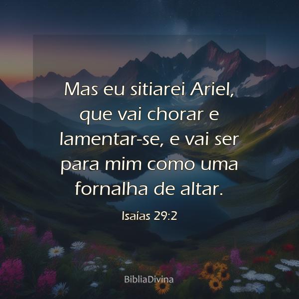 Isaías 29:2