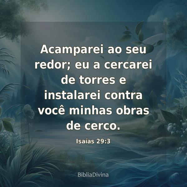 Isaías 29:3