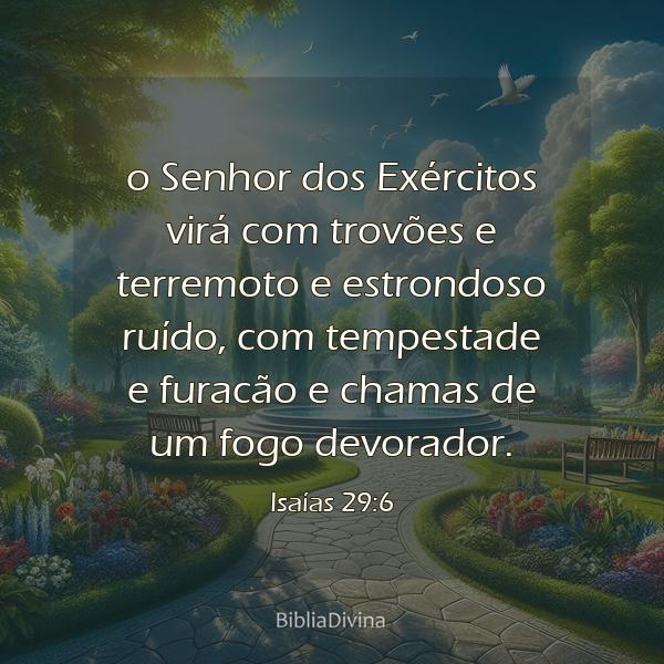 Isaías 29:6