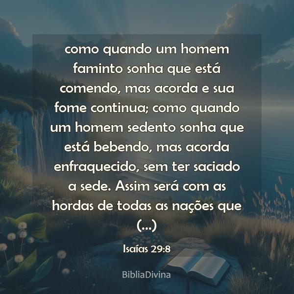 Isaías 29:8