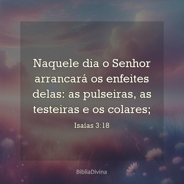 Isaías 3:18