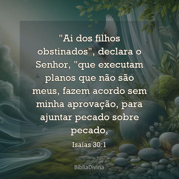 Isaías 30:1