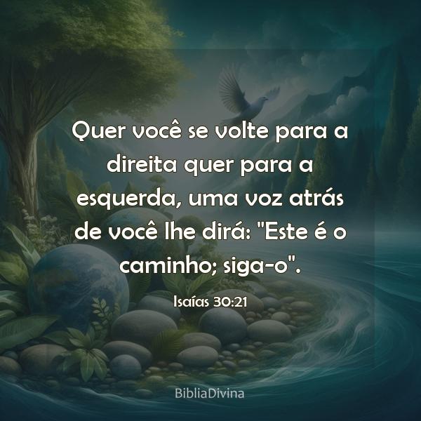 Isaías 30:21