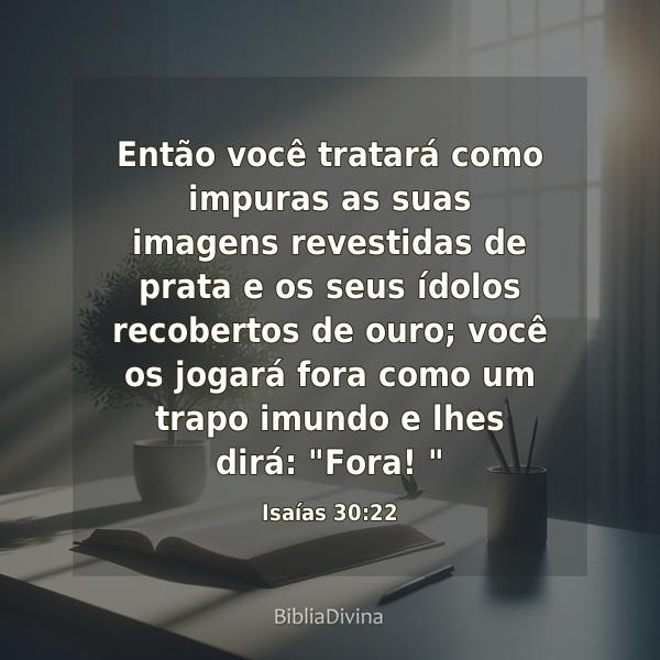 Isaías 30:22