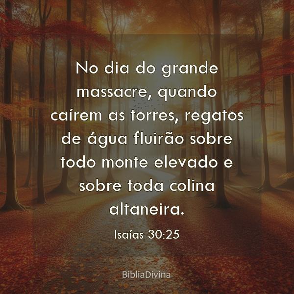 Isaías 30:25