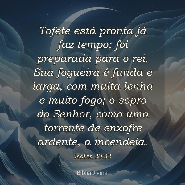 Isaías 30:33