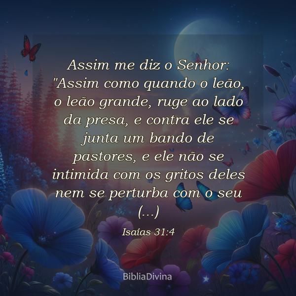 Isaías 31:4