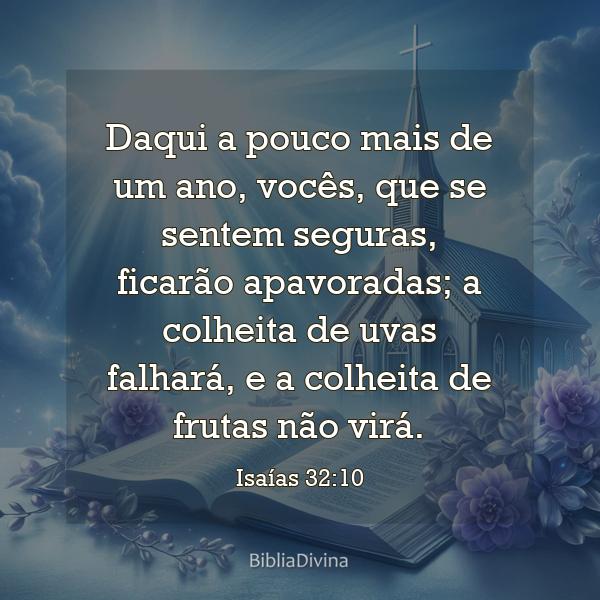 Isaías 32:10