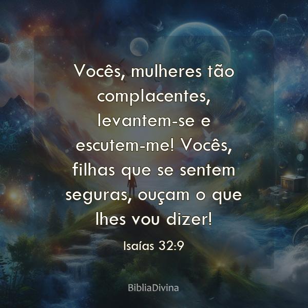 Isaías 32:9