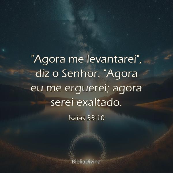 Isaías 33:10