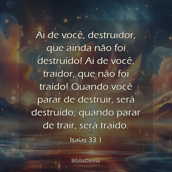 Isaías 33:1