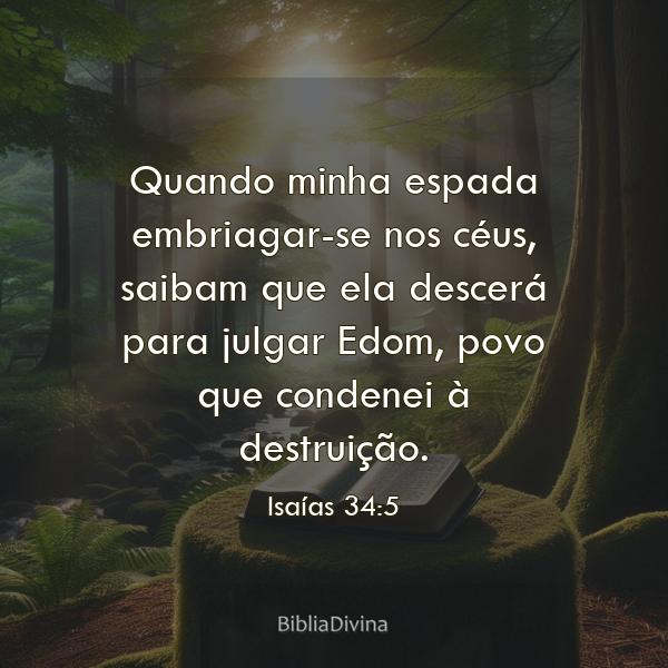 Isaías 34:5