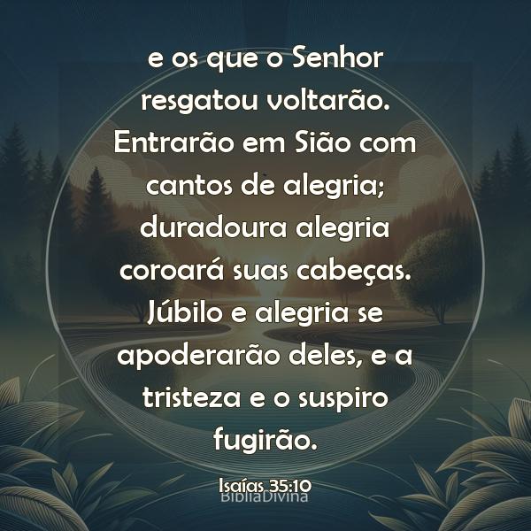 Isaías 35:10