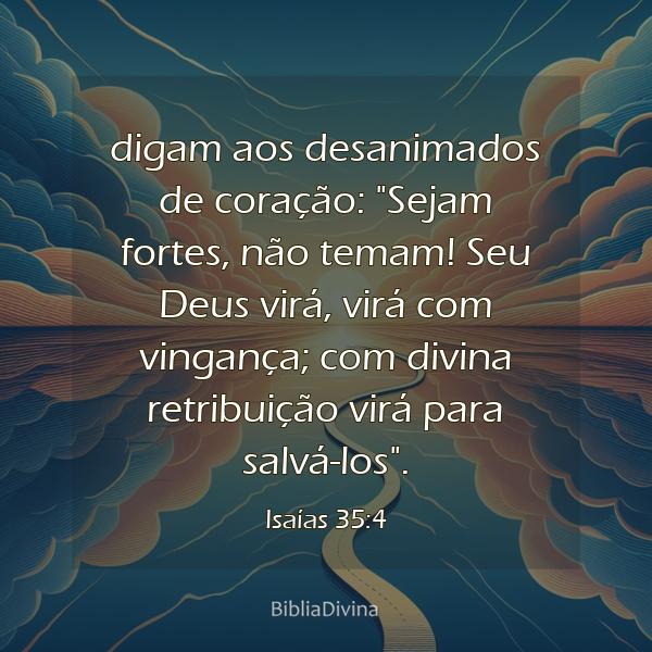 Isaías 35:4