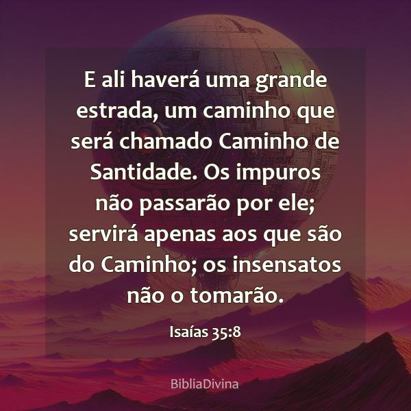 Isaías 35:8