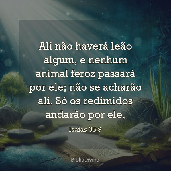 Isaías 35:9