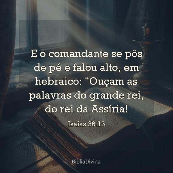 Isaías 36:13