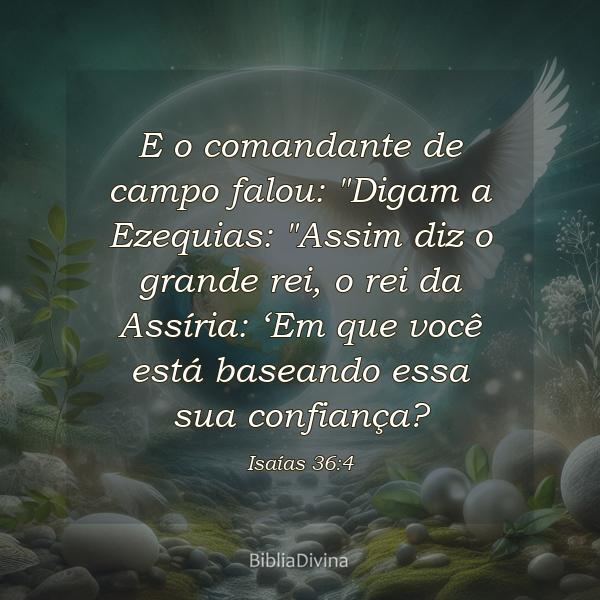 Isaías 36:4