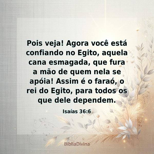 Isaías 36:6